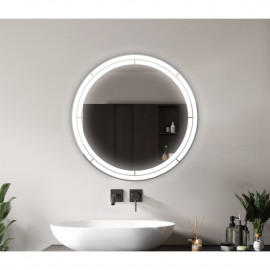 Круглое зеркало с LED подсветкой K138 