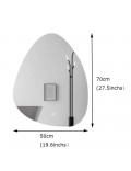 Зеркало-капля со светодиодной LED-подсветкой Верано-3 в интернет-магазине зеркальной мастерской ЗЕРКАЛА-М фото 10 